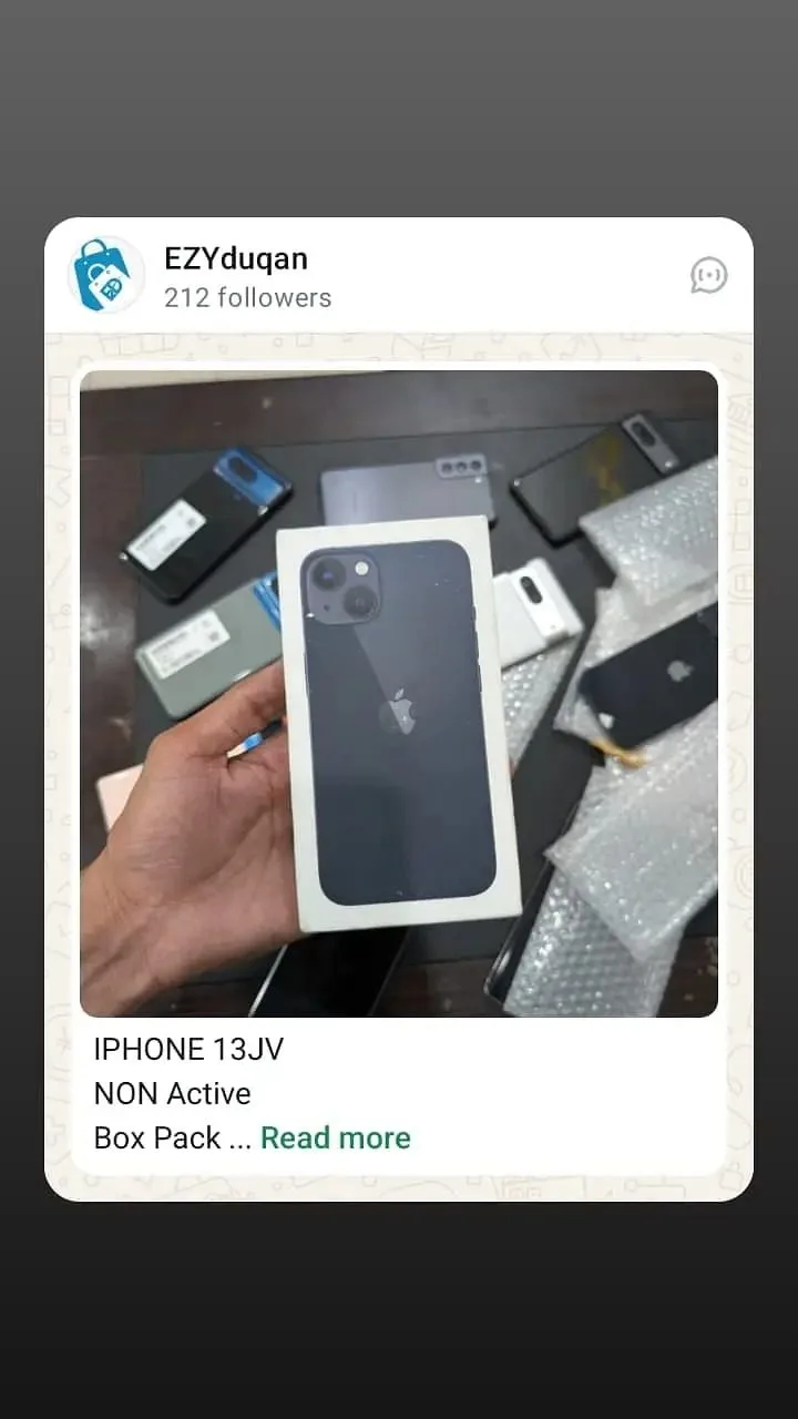 Apple iPhone 13 Box Pack Non Active PTA Approved 128GB