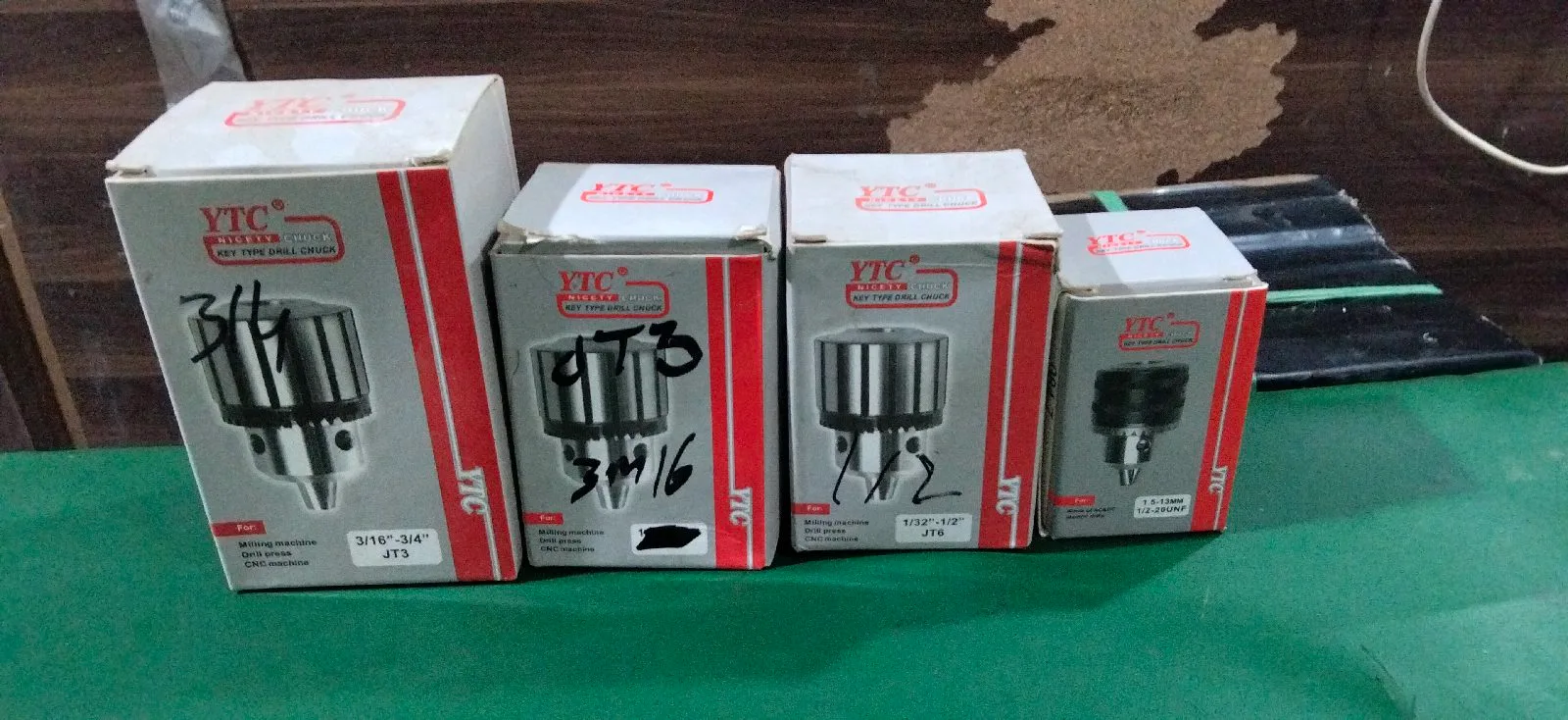 DRill check difference size
