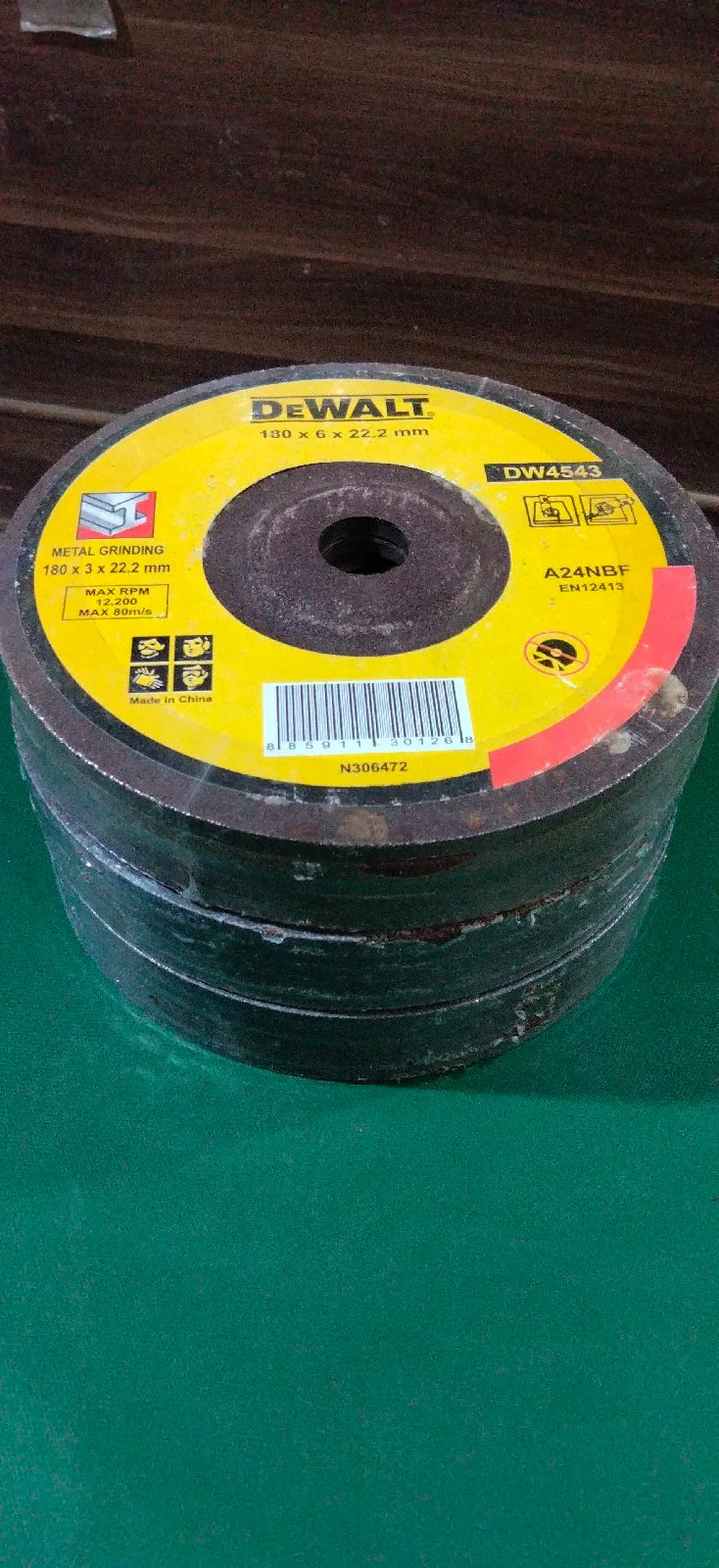 granding disc dewald 7"