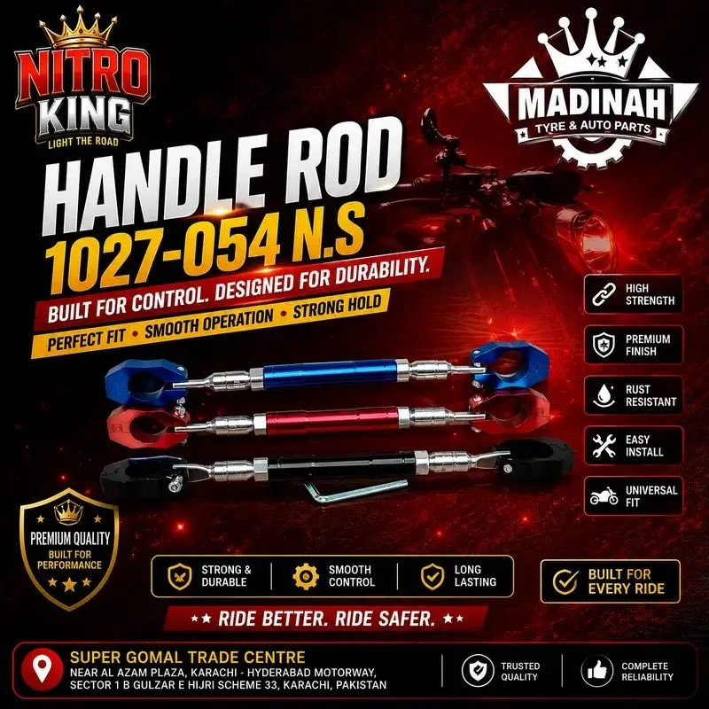 Universal CNC Aluminum Motorcycle Handle Stabilizer Rod (NS 1027-054) — photo 2